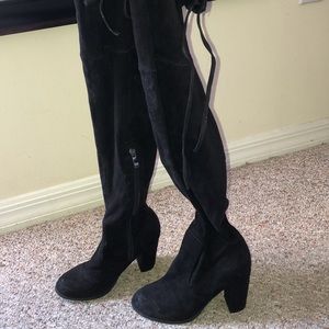 Black Over the knee Boots